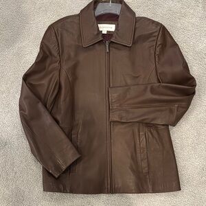 😊Vintage Liz Claiborne Genuine Leather Jacket